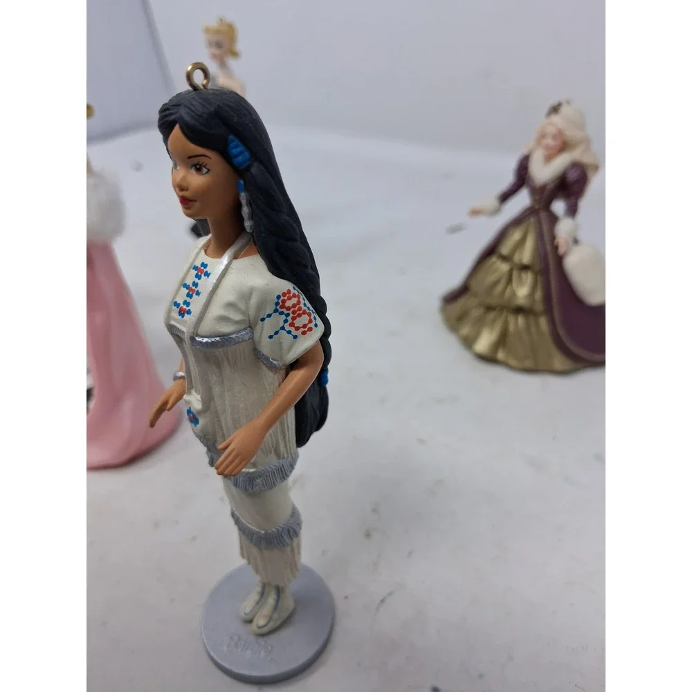 Hallmark Keepsake Barbie Ornament Lot 1996 Holiday Solo Spotlight Navajo 6pc. O